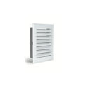 GRILLE A LAMELLES DECOMPRESSION/VENTILATION 20X20cm BLANC DEVAUX